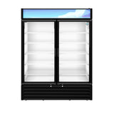 Hoshizaki RM-49-HC-BLK 60" Commercial Display Refrigerator, RM Series, 115V