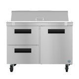 Hoshizaki SR48B-12D2 48" Commercial Prep Table, Steelheart Series, 115V