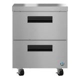 Hoshizaki UF27B-D2 27" Commercial Undercounter Freezer, Steelheart Series, 115V