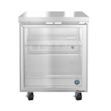 Hoshizaki UF27B-GLP01 27" 1-Door Commercial Undercounter Freezer, Steelheart Series, 115V