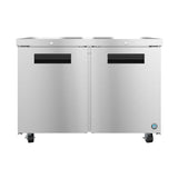 Hoshizaki UF48B-01 48" 2-Door Commercial Undercounter Freezer, Steelheart Series, 115V