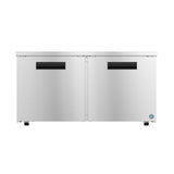 Hoshizaki UF60B-LP 60" 2-Door Commercial Undercounter Freezer, Steelheart, 115V