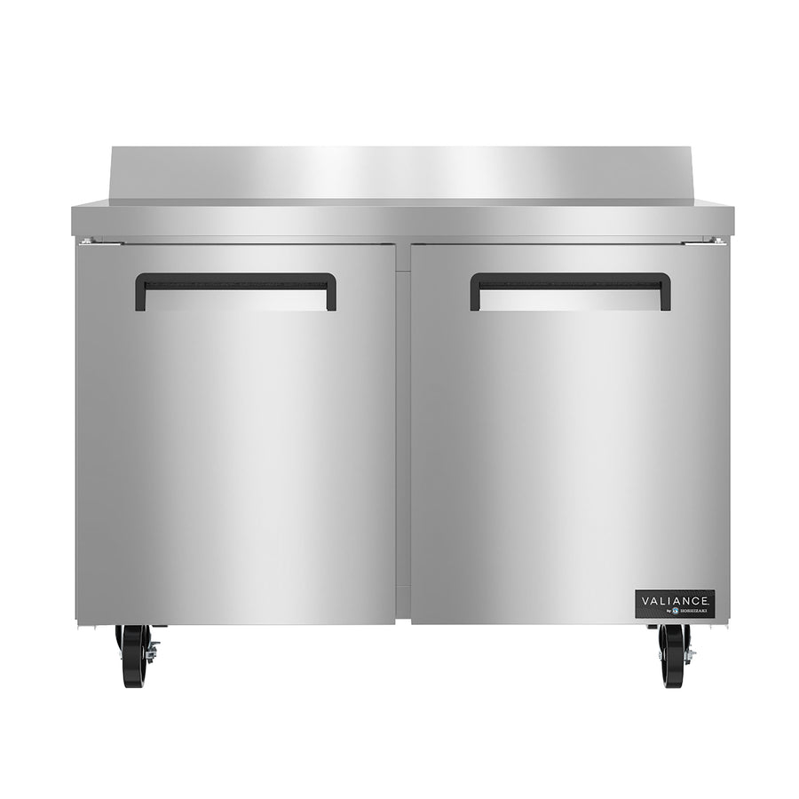 Hoshizaki VWR48A 47.75" 2-Door Commercial Worktop Refrigerator, Valiance®, 115V