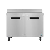 Hoshizaki WF48B 48" 2-Door Commercial Worktop Freezer, Steelheart Series, 115V