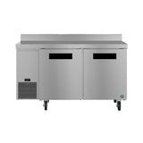 Hoshizaki WLF60B 60" 2-Door Commercial Worktop Freezer, Steelheart, 115V