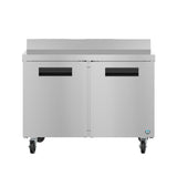Hoshizaki WR48B 48" 2-Door Commercial Worktop Refrigerator, Steelheart Series, 115V
