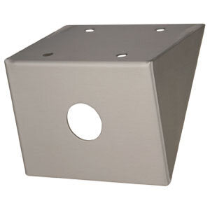 Micro Matic 461 1-Hole Bracket with Support for Draft Wine Systems Stainless Steel