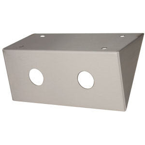 Micro Matic 462 2-Hole Under Bar Bracket for Draft Wine System Stainless Steel