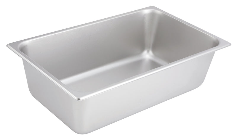 Winco SPF6 Full-Size Steam Table Pan - 20-3/4 Inch 6 Inch Deep 25 Gauge Stainless Steel
