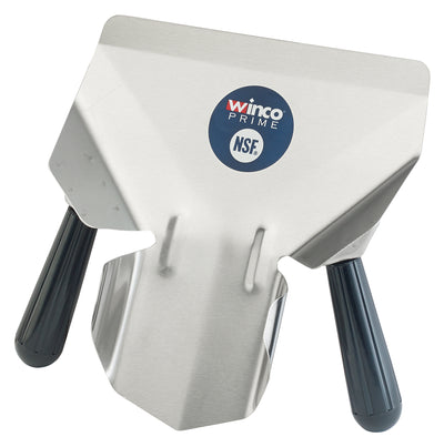 Winco FFBN-2 French Fryer Bagger Dual Handles Black Bakelite Handle Stainless Steel