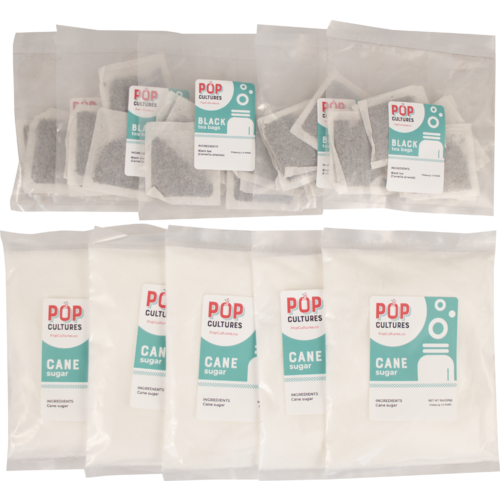 Pop Cultures Kombucha Kit Refill - 5 Batches