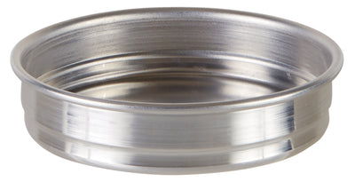 Winco APZK-0615 6 Inch Diameter Aluminum Pizza Pan Round Stackable