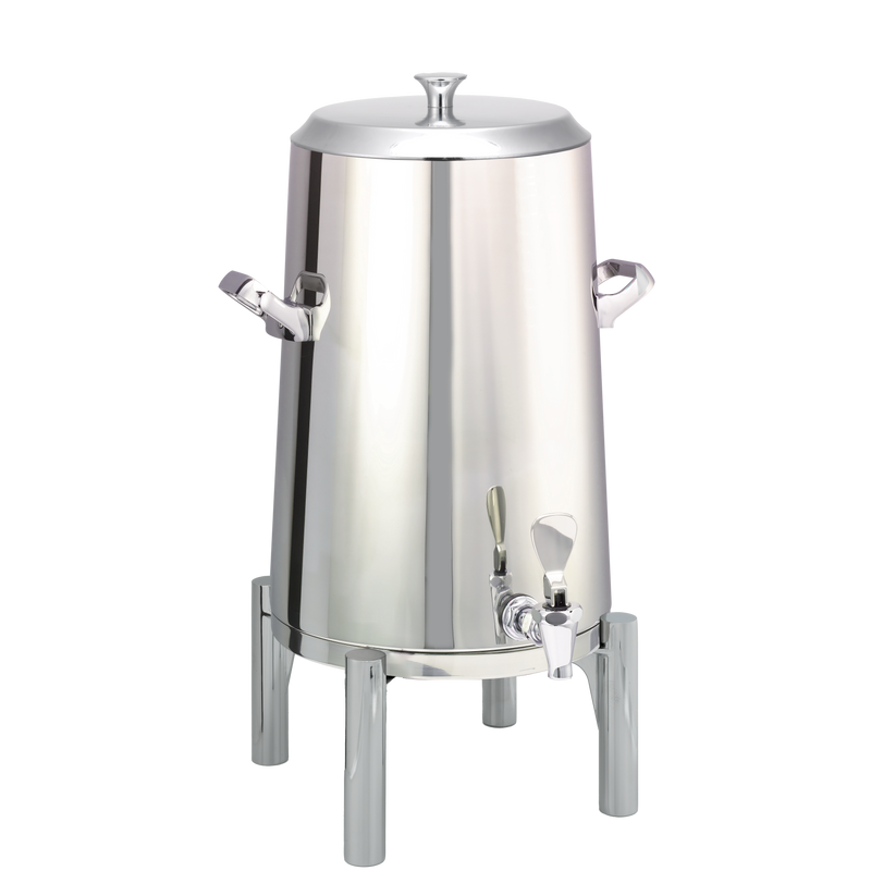 Flame Free™ Thermo-Urn™ 5-Gallon Vacuum Insulated Urn with Round Legs and Flat Lid in Polished Stainless