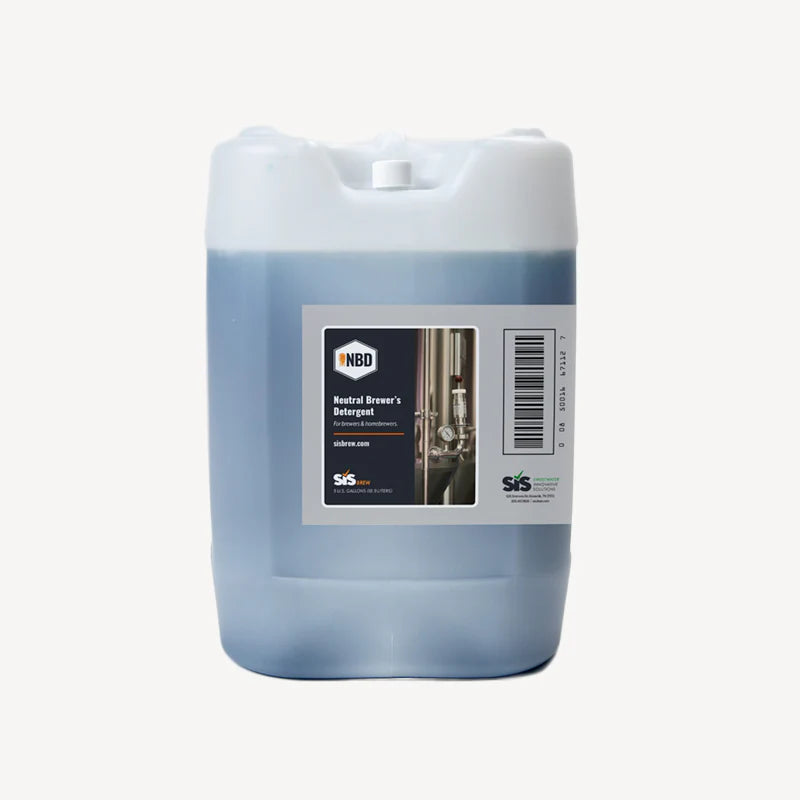 SISBrew NBD pH-Neutral Brewer’s Detergent 5 Gallon Pail | Biodegradable, Stainless-Steel Safe