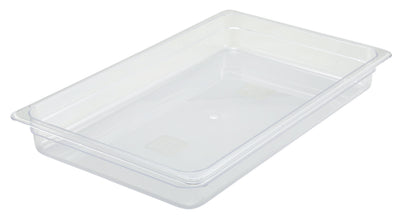 Winco SP7102 20 Inch Polycarbonate Food Pan Full Size Dishwasher Safe