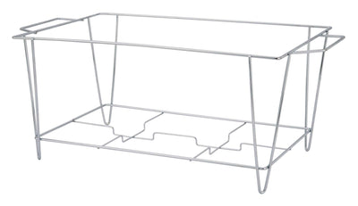 Winco C-3F Chafer Stand Full Size for Steam Table and Water Pans Chrome Plated Wire