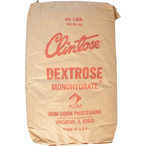 50 lb Dextrose (Corn Sugar) - 100% Fermentable Brewing, Priming & Baking Sugar - High Purity Bulk Sweetener