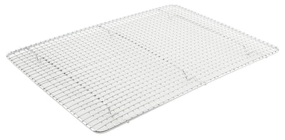 Winco PGW-1216 12 Inch Wire Pan Grate Footed Chrome Plated