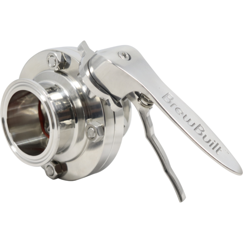 BrewBuilt® Stainless Butterfly Valve | 2" T.C.