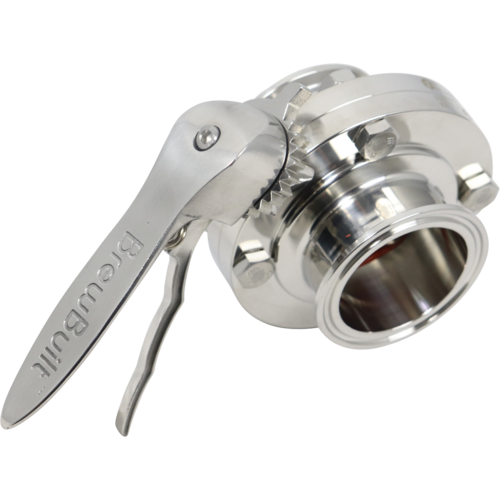 BrewBuilt® Stainless Butterfly Valve | 2" T.C.