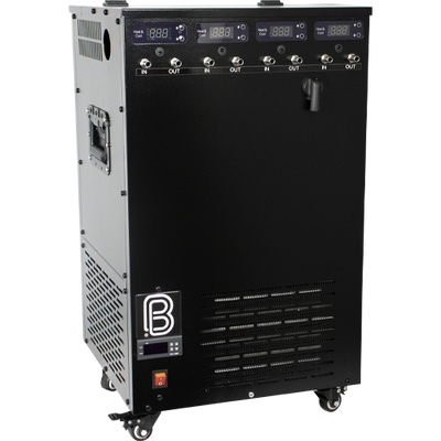BrewBuilt® IceMaster Max 4 | Glycol Chiller | 4 Built In Temp Controllers & Pumps | 2600btu | 110V | 8 Gal. Tank Capacity