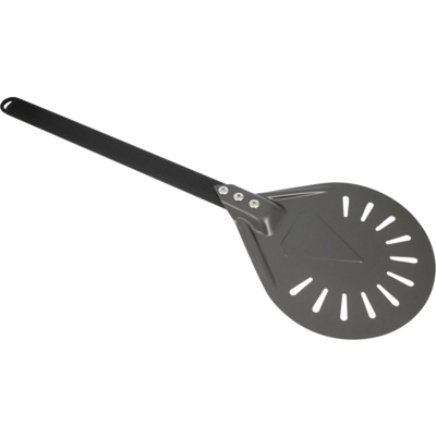 Perforated Pizza Peel | Round Pizza Spinner | 8" - KL21852
