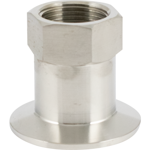 Stainless Tri-Clamp | 1.5" T.C. x 3/4" Female BSPP