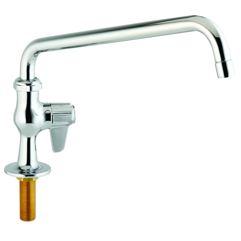 T&S Brass 5F-1SLX10A Equip Single Hole Faucet - 10" Nozzle & 2.2 GPM