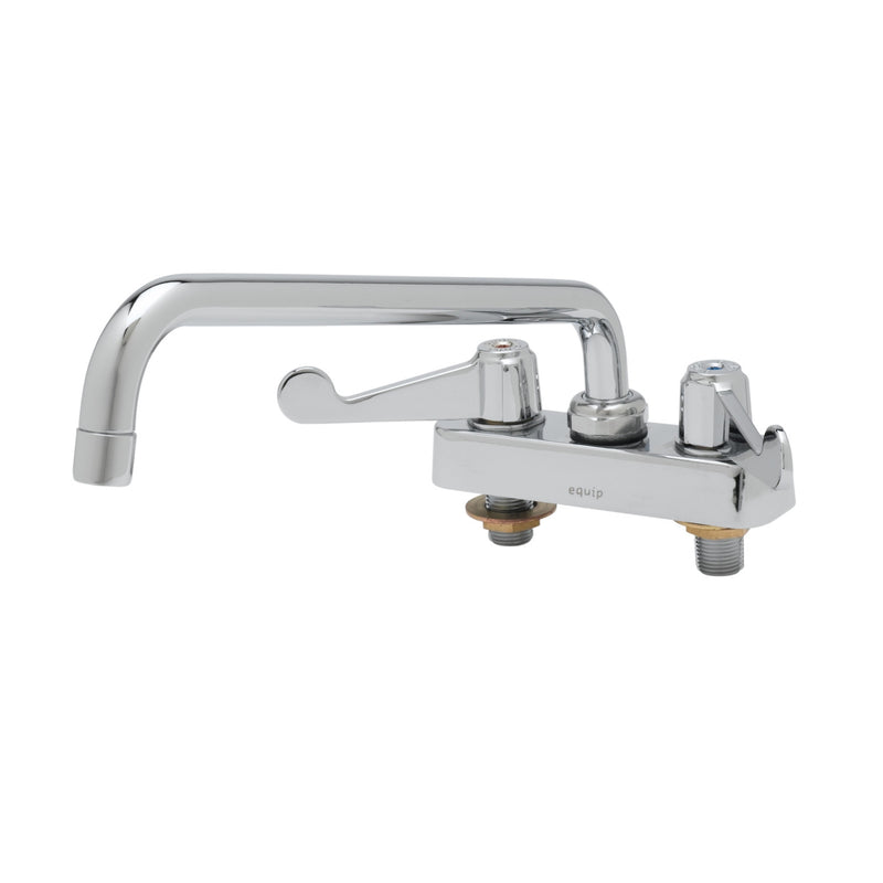 T&S Brass 5F-4CWX12 Equip Workboard Faucet - Wrist Handles & 12" Nozzle