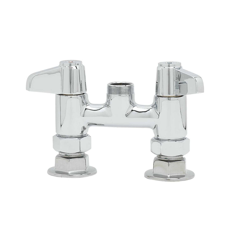 T&S Brass 5F-4DLX00 Equip Deck Mount Faucet Base - 4" Centers