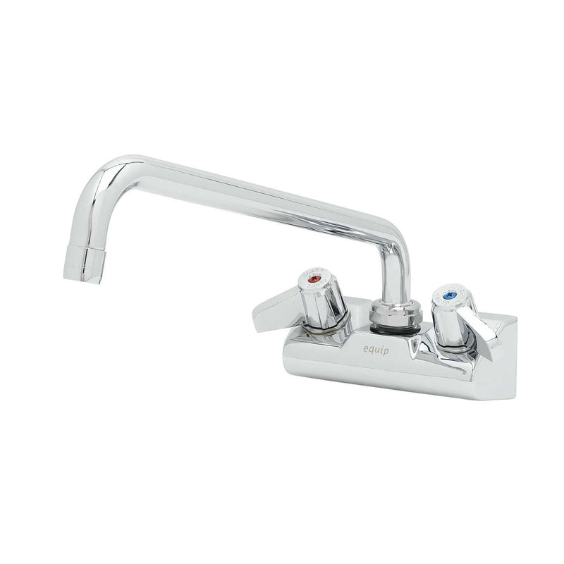 T&S Brass 5F-4WLX12 Equip Wall Mount Faucet - 12" Swing Nozzle