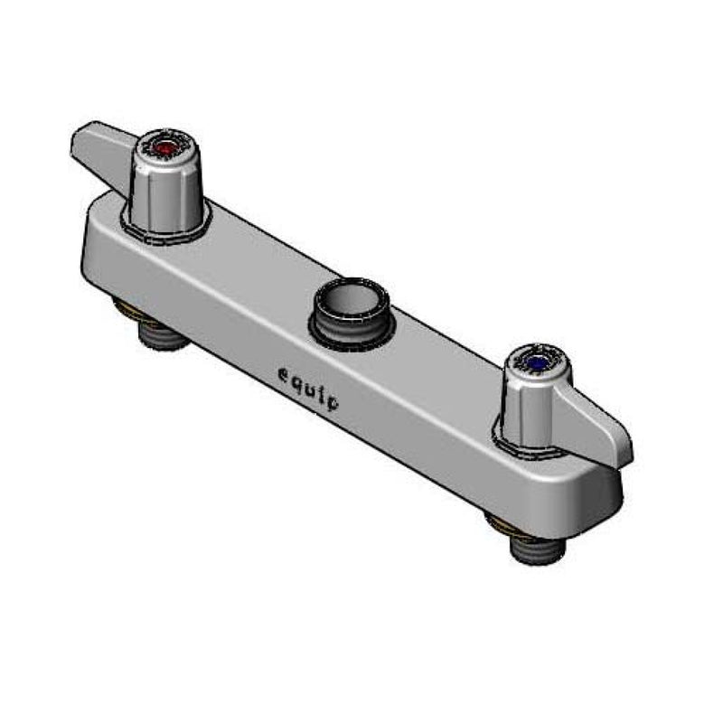 T&S Brass 5F-8CLX00 Equip Workboard Faucet Base - 8" Centers