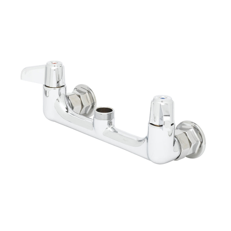 T&S Brass 5F-8WLB00 Equip Wall Mount Faucet Base - 8" Centers