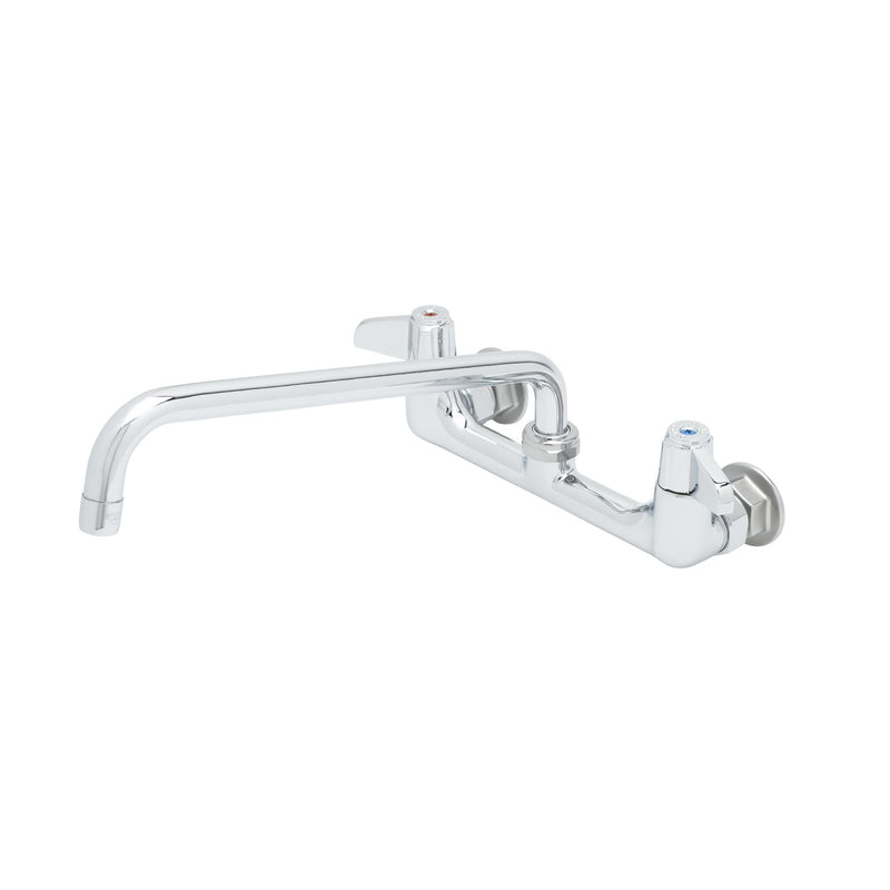 T&S Brass 5F-8WLB12 Equip Wall Faucet - 12" Nozzle & BSPP Inlets