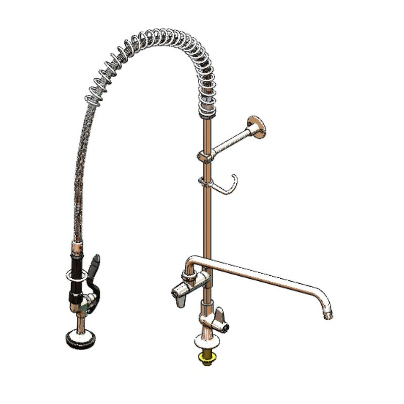 T&S Brass 5PR-1S18 Equip Pre-Rinse - Single Hole & 18" ADF