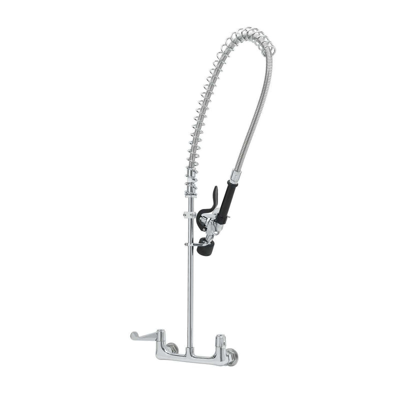 T&S Brass 5PR-8W00-C Equip Pre-Rinse - 1.2 GPM Valve & 8" Wall