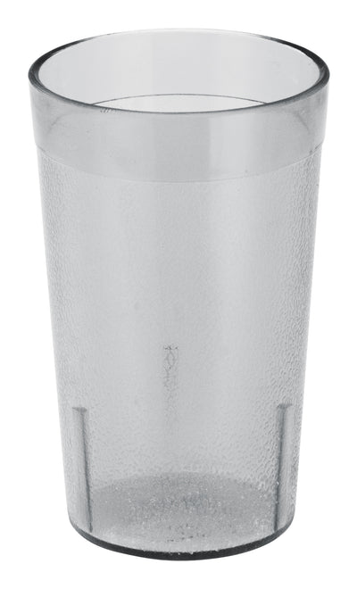 Winco PTP-05C 5 Oz Clear Pebbled Break-Resistant Plastic Tumbler