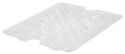 Winco SP72DS 10 Inch Polycarbonate Drain Shelf with NSF Certification
