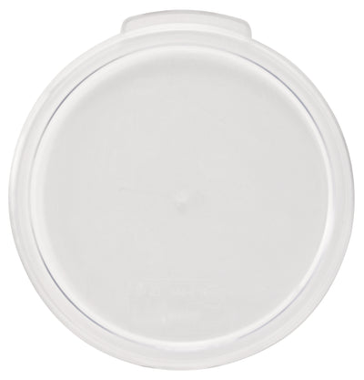 Winco PCRC-1222C 12-5/8 Inch Clear Polycarbonate Food Storage Container Cover