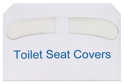 Winco TSC-250 Toilet Seat Cover Paper Half Fold 250 Pieces Bag with Quality Material