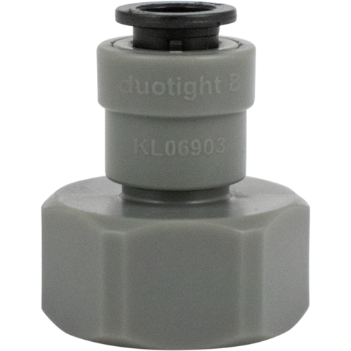 Duotight Push-In Fitting - 8 mm (5/16 in.) x Female Beer Thread