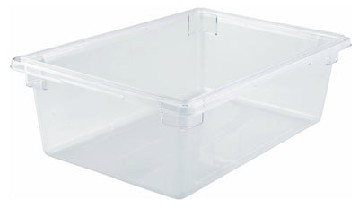 Winco PFSF-9 13 Gallon Full-Size Food Storage Box - Clear Polycarbonate Commercial Walk-In