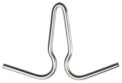 Winco PH-2 Pot Hook 2 Prongs Stainless Steel Double with Secure Hold