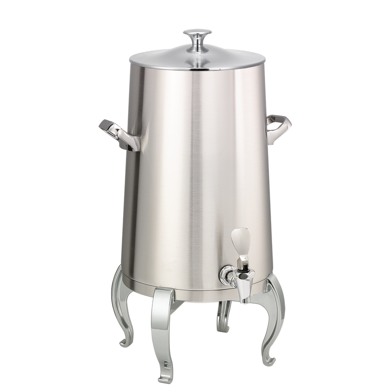 Flame Free™ Thermo-Urn™ 5-Gallon Vacuum Insulated Urn with Regal Legs and Classic Lid in Brushed Stainless
