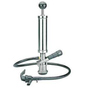 Micro Matic 7509E900 8 Inch Chrome Lever Handle Draft Beer Pump Component