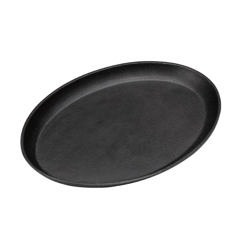 Hot Solutions™ Oval Cast Iron Skillet