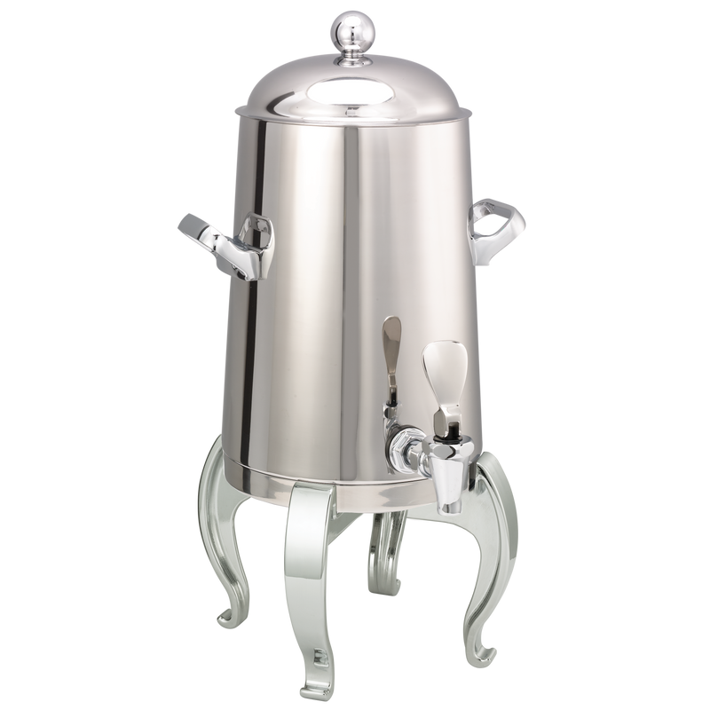 Flame Free™ Thermo-Urn™ 1.5-Gallon Vacuum Insulated Urn with Regal Legs and Domed Lid in Polished Stainless