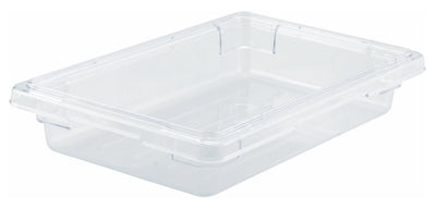Winco PFSF-3 5 Gallon Clear Food Storage Box Break-Resistant Polycarbonate