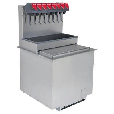 Lancer 115V 8-Valve Drop-In Post-Mix Dispenser - 85-2378-111-GB