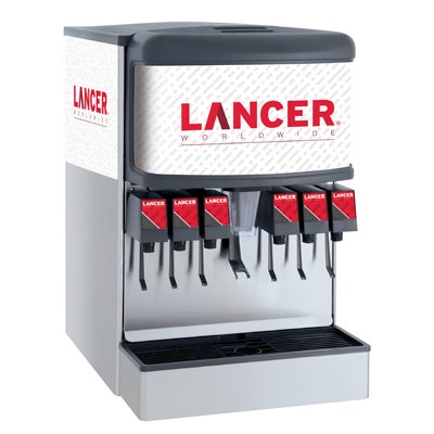Lancer IBD22N Dispenser Nugget Ice, 6 Valve